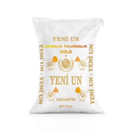 Yeni Un Lokmalık Tulumbalık Gold 25 kg un çuvalı