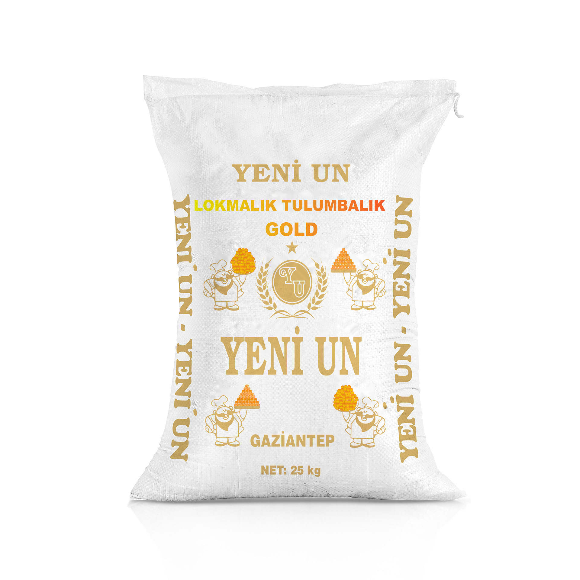 Yeni Un Lokmalık Tulumbalık Gold 25 kg un çuvalı